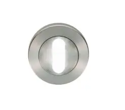 Eurospec Standard Profile Escutcheon, Satin Stainless Steel