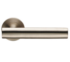 Eurospec Urbis Satin Stainless Steel Door Handles (Sold In Pairs)