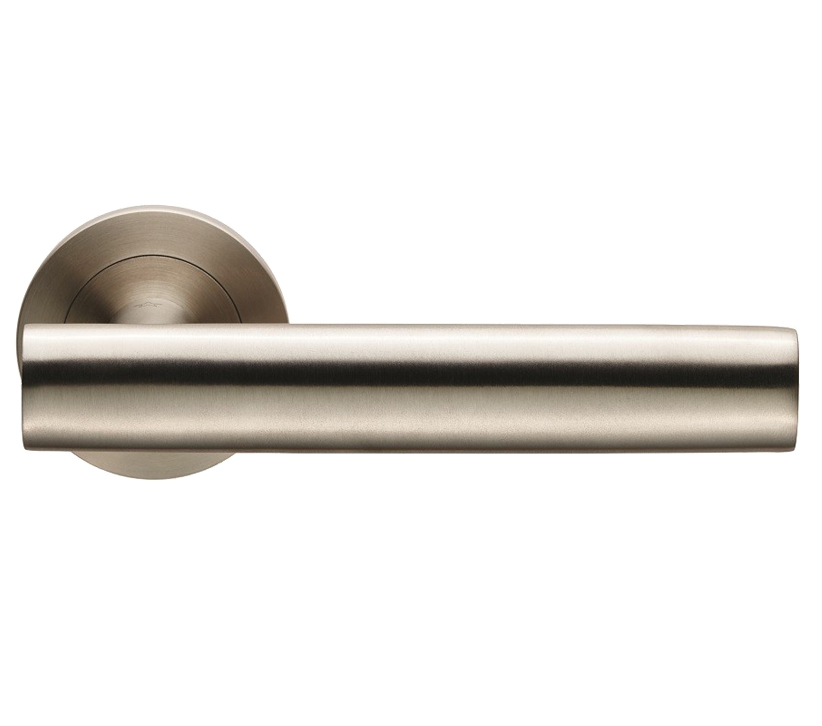 Eurospec Urbis Satin Stainless Steel Door Handles (Sold In Pairs)