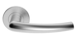 SZC020CP Serozzetta Dos Lever On Concealed Fix Push On Round Rose Polished Chrome