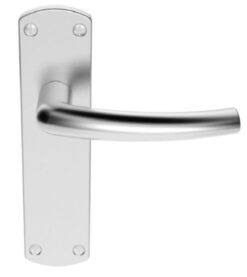 SZC022CP Serozzetta Dos Lever On Backplate - Latch Polished Chrome