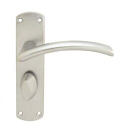 SZC033CP Serozzetta Tres Lever On Backplate - Bathroom 57mm C/C Polished Chrome