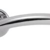 SZC340CP Serozzetta Cuarenta Lever On Concealed Fix Push On Round Rose Polished Chrome