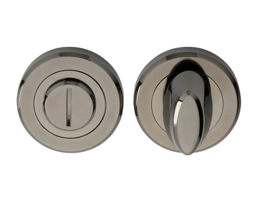 Serozzetta Bathroom Turn & Release, Black Nickel