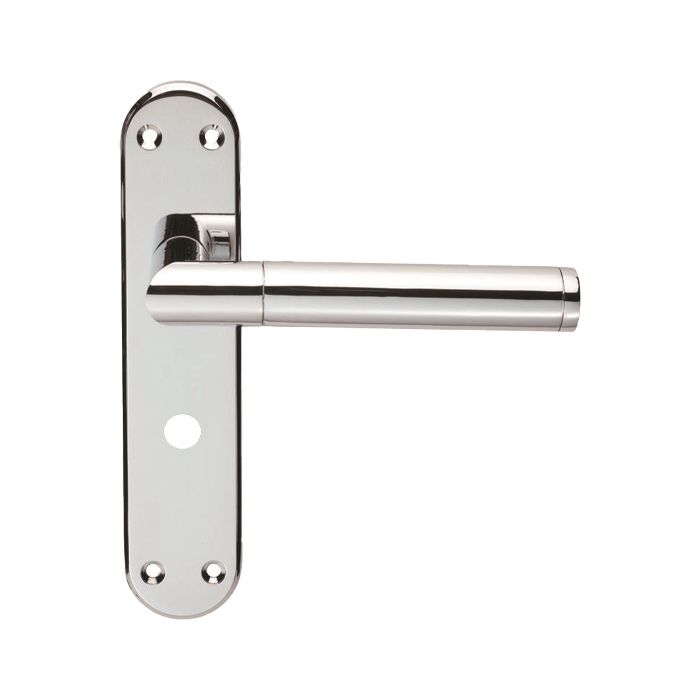 SZM046CP Serozzetta Scope Lever On Backplate - Bathroom 57mm C/C Polished Chrome