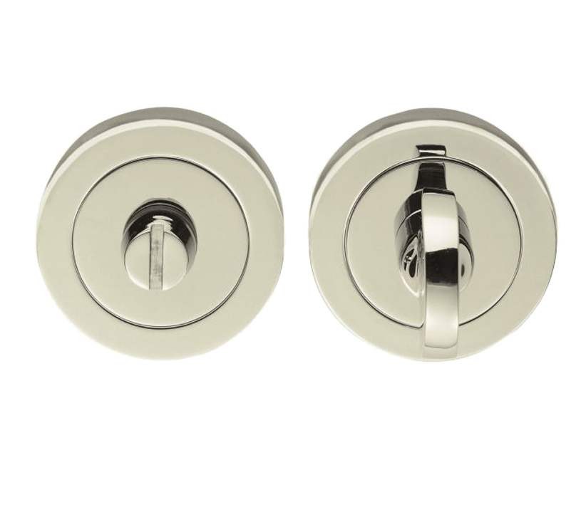 Serozzetta Residential Bathroom Turn & Release, Polished Nickel