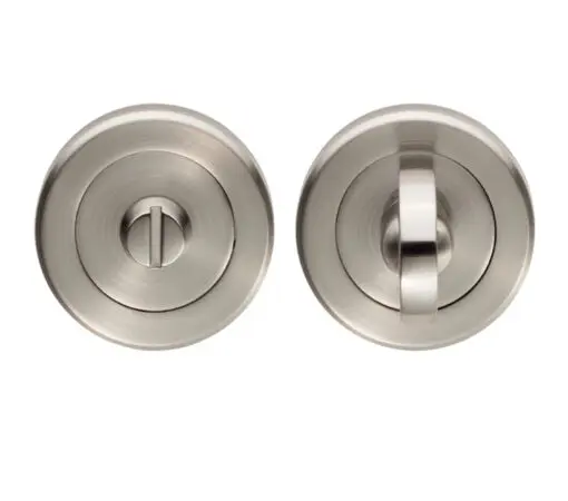 Serozzetta Residential Bathroom Turn & Release, Satin Nickel