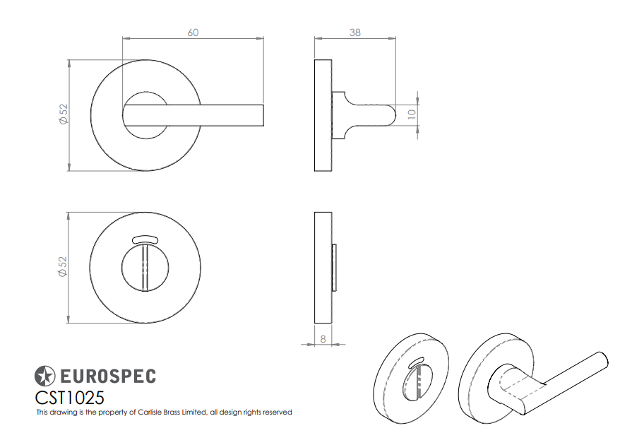 CST Disabled Thumbturn & Release - Image 2