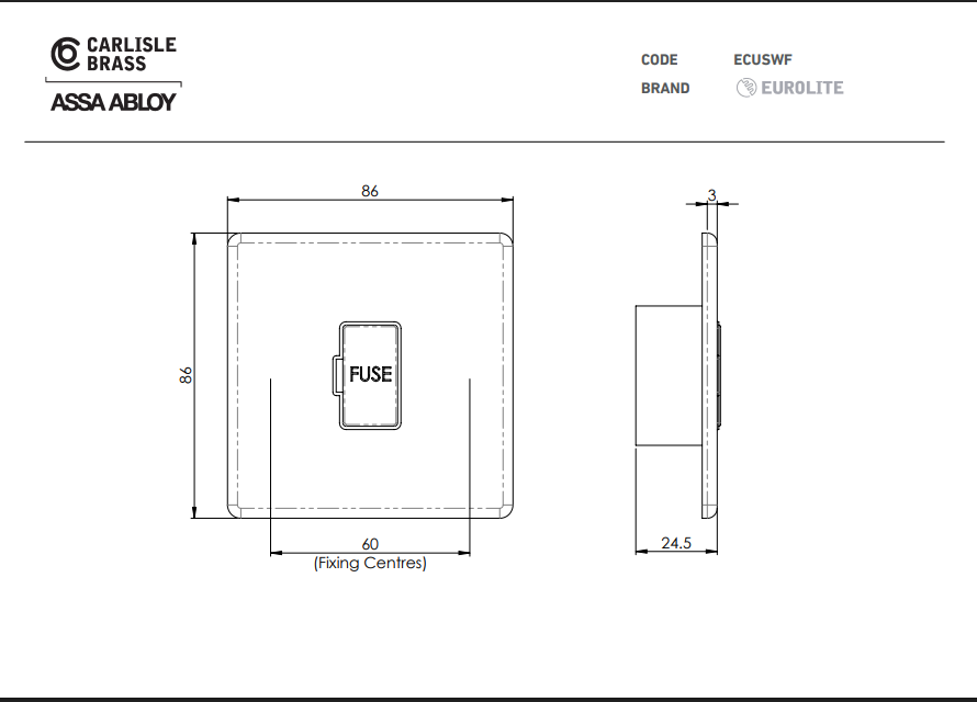 Concealed 3mm Unswitched Fuse Spur - Image 2