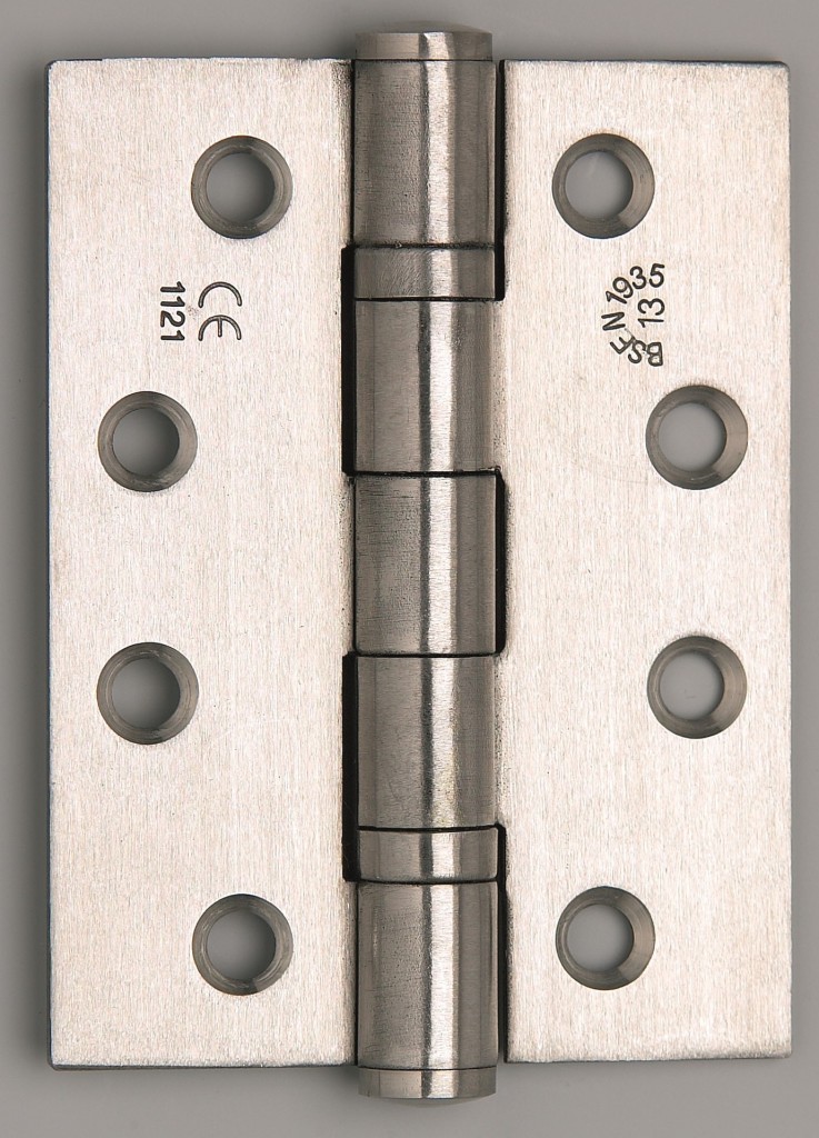 Premium Ball Bearing UKCA & CE Grade 13 Fire Door Hinge - Square