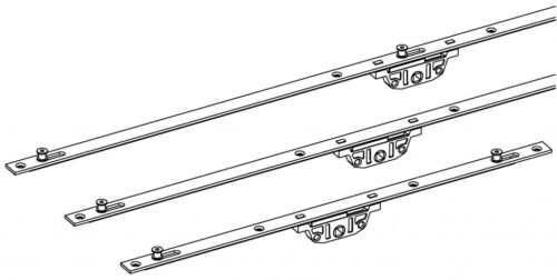 Espagnolette 22mm Backset 9mm Cam