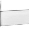 Atlantic Tupai Rapido Curvaline Turis Designer Door Handles On Square Rose, Satin Chrome - T2732SSC (sold in pairs)