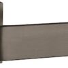 Atlantic Tupai Rapido Curvaline Turis Designer Door Handles On Square Rose, Matt Black - T2732SMB (sold in pairs)