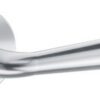 Atlantic Tupai Rapido Curvaline Adra Designer Door Handles On Round Rose, Satin Chrome - T293RSC (sold in pairs)