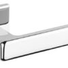 Atlantic Tupai Rapido 5S Line Portel 5mm Slimline Designer Door Handles On Square Rose, Bright Polished Chrome - T3095S5SPC (sold in pairs)