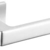 Atlantic Tupai Rapido 5S Line Portel 5mm Slimline Designer Door Handles On Square Rose, Satin Chrome - T3095S5SSC (sold in pairs)