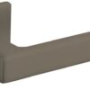 Atlantic Tupai Rapido 5S Line Portel 5mm Slimline Designer Door Handles On Square Rose, Titanium - T3095S5STT (sold in pairs)