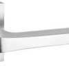 Atlantic Tupai Rapido Curvaline Valbona Designer Door Handles On Square Rose, Satin Chrome - T3097SSC (sold in pairs)