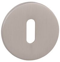 Atlantic Tupai Rapido 5S Line 5mm Slimline Round Euro Profile Escutcheon, Pearl Nickel - TESCER5SPL (sold in pairs)