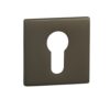 Atlantic Tupai Rapido 5S Line 5mm Slimline Square Euro Profile Escutcheon, Titanium - TESCES5STT (sold in pairs)