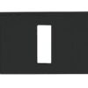 Atlantic Tupai Rapido Retaline Rectangular Standard Profile Escutcheon, Matt Black - TESCKLMB (sold in pairs)