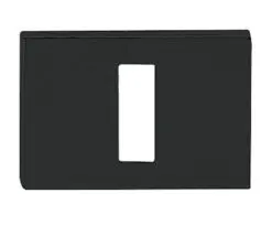 Atlantic Tupai Rapido Retaline Rectangular Standard Profile Escutcheon, Matt Black - TESCKLMB (sold in pairs)