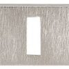 Atlantic Tupai Rapido Retaline Rectangular Standard Profile Escutcheon, Pearl Nickel - TESCKLPL (sold in pairs)