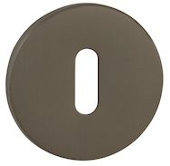 Atlantic Tupai Rapido 5S Line 5mm Slimline Round Standard Profile Escutcheon, Titanium - TESCKR5STT (sold in pairs)