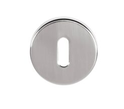 Atlantic Tupai Rapido Curva/Quadraline Round Standard Profile Escutcheon, Bright Polished Chrome - TESCKRPC (sold in pairs)