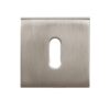 Atlantic Tupai Rapido Curva/Quadraline Square Standard Profile Escutcheon, Pearl Nickel - TESCKSPL (sold in pairs)