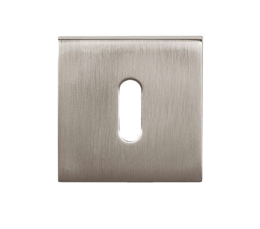 Atlantic Tupai Rapido Curva/Quadraline Square Standard Profile Escutcheon, Pearl Nickel - TESCKSPL (sold in pairs)