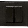 Atlantic Tupai Rapido Retaline Rectangular Bathroom Turn & Release, Matt Black - TWCLMB