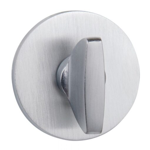 Atlantic Tupai Rapido 5S Line 5mm Slimline Round Bathroom Turn & Release, Satin Chrome - TWCR5SSC