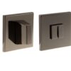 Atlantic Tupai Rapido 5S Line 5mm Slimline Square Bathroom Turn & Release, Black Satin Nickel - TWCS5SBSN