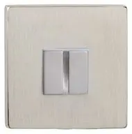Atlantic Tupai Rapido 5S Line 5mm Slimline Square Bathroom Turn & Release, Pearl Nickel - TWCS5SPL