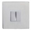 Atlantic Tupai Rapido 5S Line 5mm Slimline Square Bathroom Turn & Release, Satin Chrome - TWCS5SSC