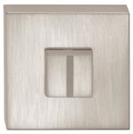 Atlantic Tupai Rapido Curva/Quadraline Square Bathroom Turn & Release, Pearl Nickel - TWCSPL