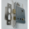 Bathroom Mortice Lock- 63mm- Satin Stainless Steel Finish