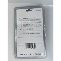 Bathroom Mortice Lock- 75mm- Satin Stainless Steel Finish