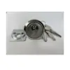 Rim Cylinder - 65mm - Satin Chrome Finish