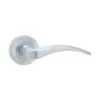 IRONMONGERY SOLUTIONS Lock Pack of Door Handle In Satin Chrome Finish