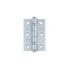 IRONMONGERY SOLUTIONS Bathroom Pack of Door Handle,Bathroom Locks, Turns & Releases & Hinges - Pack of Door Handle in Satin Chrome Finish