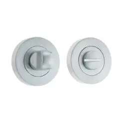 IRONMONGERY SOLUTIONS Bathroom Pack of Door Handle, Turns & Releases, Bathroom Locks & Hinges