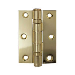 IRONMONGERY SOLUTIONS Bathroom Pack of Door Handle, Bathroom Locks, Turns & Releases & Hinges - Pack of Door Handle in PVD Finish