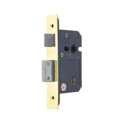 IRONMONGERY SOLUTIONS Bathroom Pack of Door Handle, Bathroom Locks, Turns & Releases & Hinges - Pack of Door Handle in PVD Finish