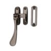 Heritage Brass Mortice & Hook Plate Casement Fastener (126Mm), Matt Bronze