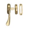 Heritage Brass Mortice & Hook Plate Casement Fastener (126Mm), Polished Brass