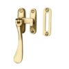 Heritage Brass Mortice & Hook Plate Casement Fastener (126Mm), Satin Brass