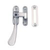 Heritage Brass Mortice & Hook Plate Casement Fastener (126Mm), Satin Chrome