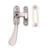 Heritage Brass Mortice & Hook Plate Casement Fastener (126Mm), Satin Nickel